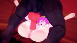 3d 3d_animation animated cum_in_pussy cum_inside cumflation has_audio inflation knot mightyniku moaning raped_by_monster raped_female satori_komeiji size_difference stomach_bulge tagme touhou video voice voice_acted wolf