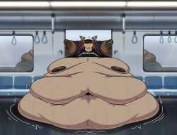batspid2 bbm big_ass big_breasts breasts bubble_butt busty_boy cleavage huge_ass huge_breasts hyper_ass hyper_breasts male_(lore) nipples overweight ravyra_(mexifurfoof) ssbbm thick_thighs ussbbm wide_hips