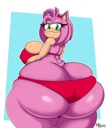 1futa 1girls among_us amy_rose animated anthro ass_cleavage back back_view breasts butt_crack cleavage_overflow clothed clothing erection female furry futanari huge_ass huge_cock hyper_ass hyper_penis intersex looking_back meme mostly_nude mp4 mrxrickyx nipple_bulge penis penis_out penis_out_of_nowhere slideshow solo sonic_(series) sound standing sus thick_thighs tongue tongue_out video wide_hips