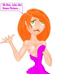 disney female female_only human kim_possible kimberly_ann_possible nipples solo straight_hair tagme vlade