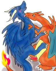 charizard crossover eragon male/ambiguous nintendo pokemon pokemon_(species) safira