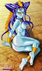 ass breasts cracked_dragon_ball darkmatter dragon_ball dragon_ball_gt evil_dragon füße feet female female_only liu_xing_long nipples nude oceanus_shenron oceanus_shenron_(princess_oto) solo straight_hair