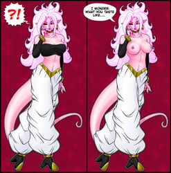 android 21 from dragon ball by yuerus