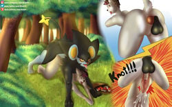 absurd_res anal animal_genitalia animal_penis anthro ass balls balls_deep big_butt big_penis bodily_fluids canid canine canine_penis canis cum cum_inside digital_media_(artwork) draik drooling duo erection feral forest fur genital_fluids genitals grey_body grey_fur hair hi_res huge_butt knot knotting larger_male looking_at_viewer luxray male male/male male_penetrating mammal nintendo nude open_mouth penetration penile penile_penetration penis plant pokémon_(species) pokemon pokemon_(species) saliva saliva_on_tongue sex shaded simple_background size_difference smaller_male text tongue tongue_out tree url video_games white_body white_fur wolf x-ray