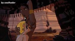 armpits coolhader dreamworks faceless_male female male the_prince_of_egypt tzipporah