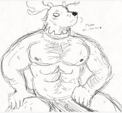 1male bane_(identity_v) bane_perez bara barazoku elk identity_v male_only muscular