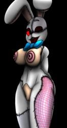 4n0nym0u5 big_breasts clothed female female_only five_nights_at_freddy's five_nights_at_freddy's:_security_breach furry furry_only hands_behind_back looking_at_viewer luiske476 one_eye_closed pussy rabbit rabbit_costume rabbit_ears rabbit_humanoid rabbit_teeth smiling standing thick_thighs tongue tongue_out vagina vanny_(fnaf) white_body