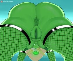 1girls adma228 admansfwstuff anus areolae ass big_ass big_breasts breasts crystal_thots eye_contact facesitting facesitting_pov fat_ass fishnet_stockings gem_(species) green_skin huge_ass huge_breasts imminent_facesitting large_ass large_breasts looking_at_viewer massive_ass nipples peridot_(steven_universe) pussy shaved_pussy steven_universe thick_thighs thighhighs thighs visor yellow_hair