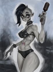 wasteland bandit girl (johnfoxart) from original by johnfoxart