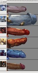 big_penis count_kassadin dragon_world_series dragonslayer_xin_zhao galio harrowing_series jhin kassadin league_of_legends lunar_guardian_nasus lunar_new_year lunar_revel_series male_only nasus oa_reeeere penis_size_chart penis_size_difference shockblade_series shockblade_zed tagme tales_from_the_rift_series xin_zhao zed