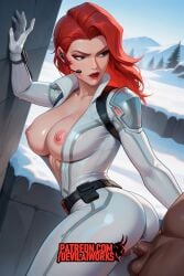 black widow (marvel rivals) from marvel by devilaiworks