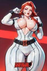 black widow (marvel rivals) from marvel by devilaiworks