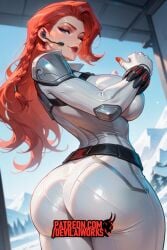 black widow (marvel rivals) from marvel by devilaiworks