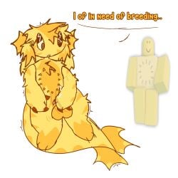 animal_penis anthro blushing breeding_request fish furry furry_male goodpuffer gooning huffing lonely moaning ocean_terror penis pink_blush stroking_penis tentacle yellow_body yellow_eyes yellow_fur yellow_penis yellow_tail