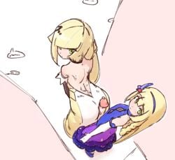 1futa 1girls age_difference alternate_costume anniversary_lillie_(pokemon_masters) ass big_penis blonde_hair blush buttjob choker clothed clothing cum cum_on_back daughter dress duo erection female fully_clothed futa_on_female futanari green_eyes high-angle_view hot_dogging human incest light-skinned_female light-skinned_futanari light_skin lillie_(pokemon) liveactors lusamine_(pokemon) mature_female milf mostly_clothed mother mother_and_daughter nintendo pale_skin parent parent_and_child penis pokemon pokemon_masters pokemon_sm public public_indecency standing stealth_buttjob stealth_sex sygna_suit_lusamine younger_futanari