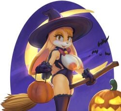 1girls alternate_version_available anthro areolae big_breasts black_thighhighs breasts breasts_out broom broom_riding broomstick bunny_ears bunny_girl cape capelet costume drxsmokey exposed_breasts female female_only gloves halloween halloween_costume halloween_pumpkin handwear hat headwear holding_object huge_breasts lagomorph legwear mature mature_female mature_woman milf mother nipples pumpkin sega solo solo_female sonic_(series) sonic_the_hedgehog_(series) thighhighs thighs transparent_background vanilla_the_rabbit witch witch_costume witch_hat