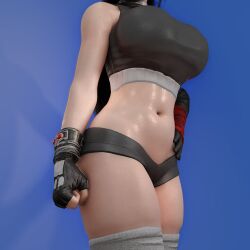 tifa lockhart from final fantasy by almightypatty
