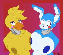 toy bonnie (fnaf) from five nights at freddy's by only-1-wayup