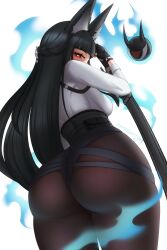hoshimi miyabi from mihoyo by nerasberrg