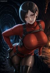 ada wong from resident evil by snazzdaz