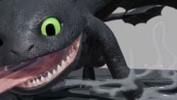 1boy 2026 3d animated dragon dreamworks erection fizzthetiger gay how_to_train_your_dragon licking licking_screen male male_only penis scalie smooth_animation solo tagme toothless video yaoi