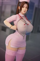 mai shiranui from fatal fury by shadowboxer