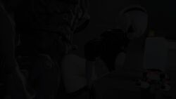 1boy 1girls 3d 3d_animation animated ass blindfold breasts breasts_out choking crossover darsovin female gigas_(tekken) male moaning nier:_automata nier_(series) plap_(sound) pod_(nier) rape ripped_clothing screaming size_difference slamming_ass small_breasts sound sound_edit standing standing_sex submissive_female tagme tekken tekken_7 throwing_it_back video yorha_2b