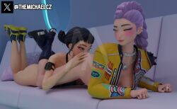 huntrix from fortnite by the michael