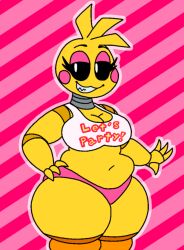 toy chica (fnaf) from five nights at freddy's by hippo-critic