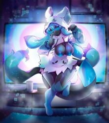 eeveelution from nintendo by tekahika