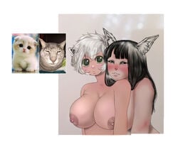 akemi_mint cat_ears cat_humanoid catgirl catgirls fan_character fanart furrification furroanexo furry messirve motoanexo silly_cats tagme