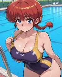 ranma saotome from ranma 1/2 by kinia