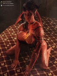 karlach from baldur's gate by plague of humanity (artist)