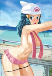 dawn (pokemon) from nintendo by fuzzlogik
