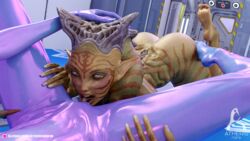 3d ake'sha_(atherisnsfw) alien alien_girl atherisnsfw blush cunnilingus elf_ears female_pov hair_tentacles large_breasts monster_girl nude nude_female oral pointy_ears pov shilidth_(atherisnsfw) shiny_skin slushe_(website) tagme xylarean_(atherisnsfw) yuri