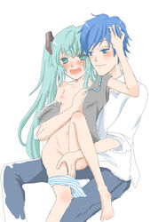 hatsune_miku kaito tagme vocaloid