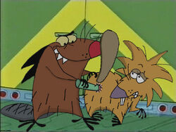 angry_beavers anthro beaver brothers brown_body brown_fur daggett dildo furry gay ha_cha_cha incest male male/male male_only mammal nickelodeon norbert rodent sex_toy sex_toy_in_ass sex_toy_insertion tagme yaoi yellow_body yellow_fur