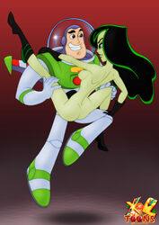 buzz_lightyear buzz_lightyear_of_star_command crossover disney female human kim_possible male nipples shego straight straight_hair tagme toy_story xl-toons.com