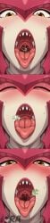 age_of_calamity blush body_exploration breath_of_the_wild burp embarrassed entering female_only female_pred giantess human_prey hyrule_warriors:_age_of_calamity inside_creature inside_giantess inside_mouth inside_throat internal_oral jorabora larger_female macro macro/micro macrophilia mawshot mipha monster_girl open_mouth oral oral_vore orange_eyes purah purah_(age_of_calamity) reluctant_pred sharp_teeth size_difference smaller_female swallowed_whole swallowing the_legend_of_zelda unusual_pupils unusual_teeth vore willing_prey willing_vore zora