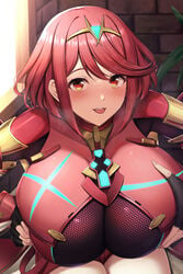 1girls big_breasts fou_zi paintcan pyra xenoblade_(series) xenoblade_chronicles_2