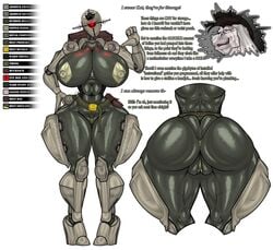 1girls 2021 anthro anthro_only anthrofied assaultron big_ass blush breasts denial fallout fallout_4 fat_ass female hi_res high_resolution hips huge_ass nipples nolollygagging nude pussy robot robot_girl robot_humanoid robotic solo thick thick_ass thick_legs thick_thighs thighs wide_hips wide_thighs