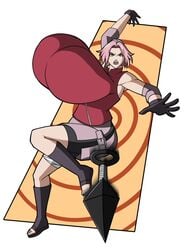 1girls 3d ass big_ass big_breasts breasts dat_ass fat_ass female female_only hair huge_ass huge_breasts kunoichi large_ass legs naruto naruto_shippuden ninja omni_erasis sakura_haruno solo thick_ass thick_legs thick_thighs wide_hips