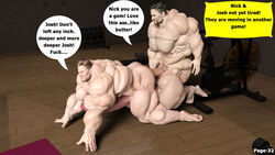 3d_(artwork) abs anal anal_sex balls barefoot biceps bodybuilder cum cum_on_body cum_on_muscles cum_shot cumming cumshot excessive_cum feet gay gay_sex growth_sequence hyper hyper_balls hyper_cum hyper_genitalia hyper_muscles hyper_penis hyper_testicles lustzest male male_focus male_only muscles muscular muscular_arms muscular_ass muscular_back muscular_legs muscular_male muscular_thighs nipples pecs penis penis_growth testicles veins veiny_penis