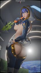 1girls 2026 3d 3d_(artwork) areola areolae armwear ass big_ass blender bodysuit breasts bubble_ass bubble_butt bunnii_o'hare_(fortnite) bunny bunny_ears carrot clothed clothing dashyarts detailed_background epic_games female female_focus female_only fortnite fortnite:_battle_royale headwear hi_res high_quality high_resolution highres jumpsuit light-skinned_female light_skin medium_breasts nipples open_bodysuit pose posing presenting presenting_ass purple_hair showing_off sideboob solo solo_focus standing thick_ass thick_thighs watermark