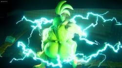 3d alternate_muscle_size back_muscles cowgirl_position diag34k femdom muscular_female muscular_male sonic_(series) surge_the_tenrec tails_the_fox