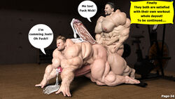 3d_(artwork) abs anal anal_sex barefoot biceps bodybuilder cum cum_on_body cum_on_muscles cum_shot cumming cumshot excessive_cum feet gay gay_sex growth_sequence hyper hyper_balls hyper_cum hyper_genitalia hyper_muscles hyper_penis hyper_testicles lustzest male male_focus male_only muscle muscles muscular muscular_arms muscular_ass muscular_back muscular_legs muscular_male muscular_thighs nipples pecs penis_growth veins veiny_penis