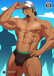 professor kukui from pokemon by cresxart