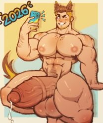 1boy armpit_hair bara bara_body bara_tiddies bara_tits barazoku bigger_male blonde_hair cellphone completely_nude cute cute_male dark_penis dog_ears dog_tail flaccid flaccid_bigger gay giant_penis hairy_male half-erect handsome_man hybrid hyper_muscles hyper_penis larger_male male male_focus male_only massive_penis muscles muscular muscular_male nipple_piercing oc original_character pecs pectorals penis penis_bigger_than_body pierced_nipples precum precum_string pteroscreams pubic_hair tall_male taller_male yaoi
