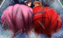 ass ass_bigger_than_head ass_shake asuka_langley_sohryu big_butt booty booty_shake female female_thick_thighs neon_genesis_evangelion tagme xt_ecchi