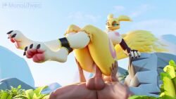 balls big_penis digi_(yourdigimongirl) digimon_(species) feet feet_up furry large_breasts mayosplash monolitwec pussy sex tagme thebredfactory_(va) video